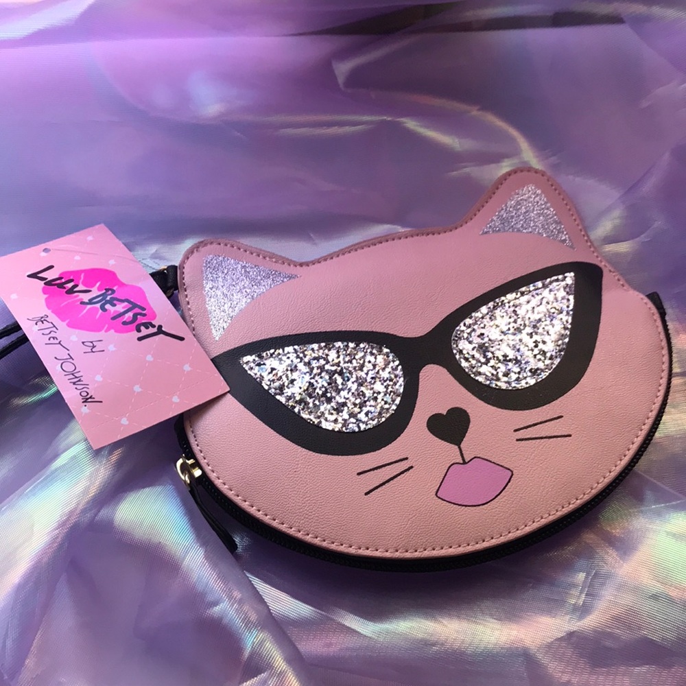 Betsey Johnson Wristlet 💖🐱